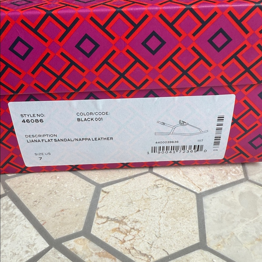 Tory Burch Liana Flat Sandal 🖤 - Picture 12 of 12